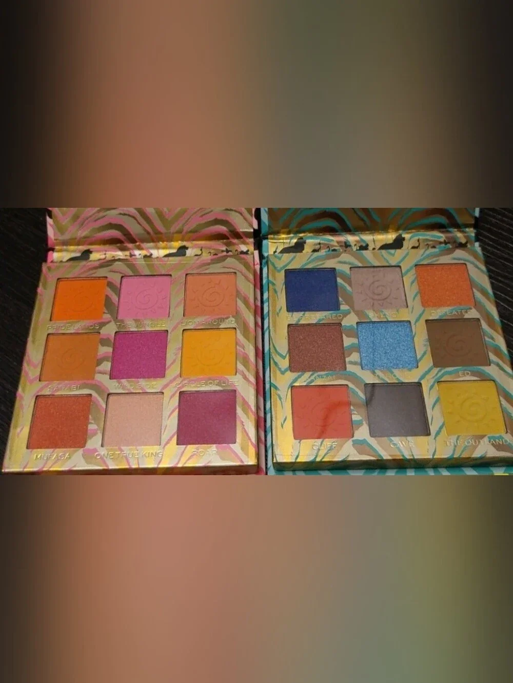 Revolution x The Lion King Makeup Eye Shadow Palettes Bundle Of 3 NIB